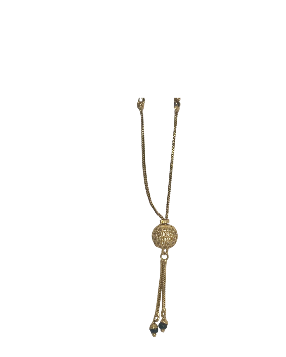 traditional gold tone beaded pendant necklace traditional gold tone beaded pendant necklace